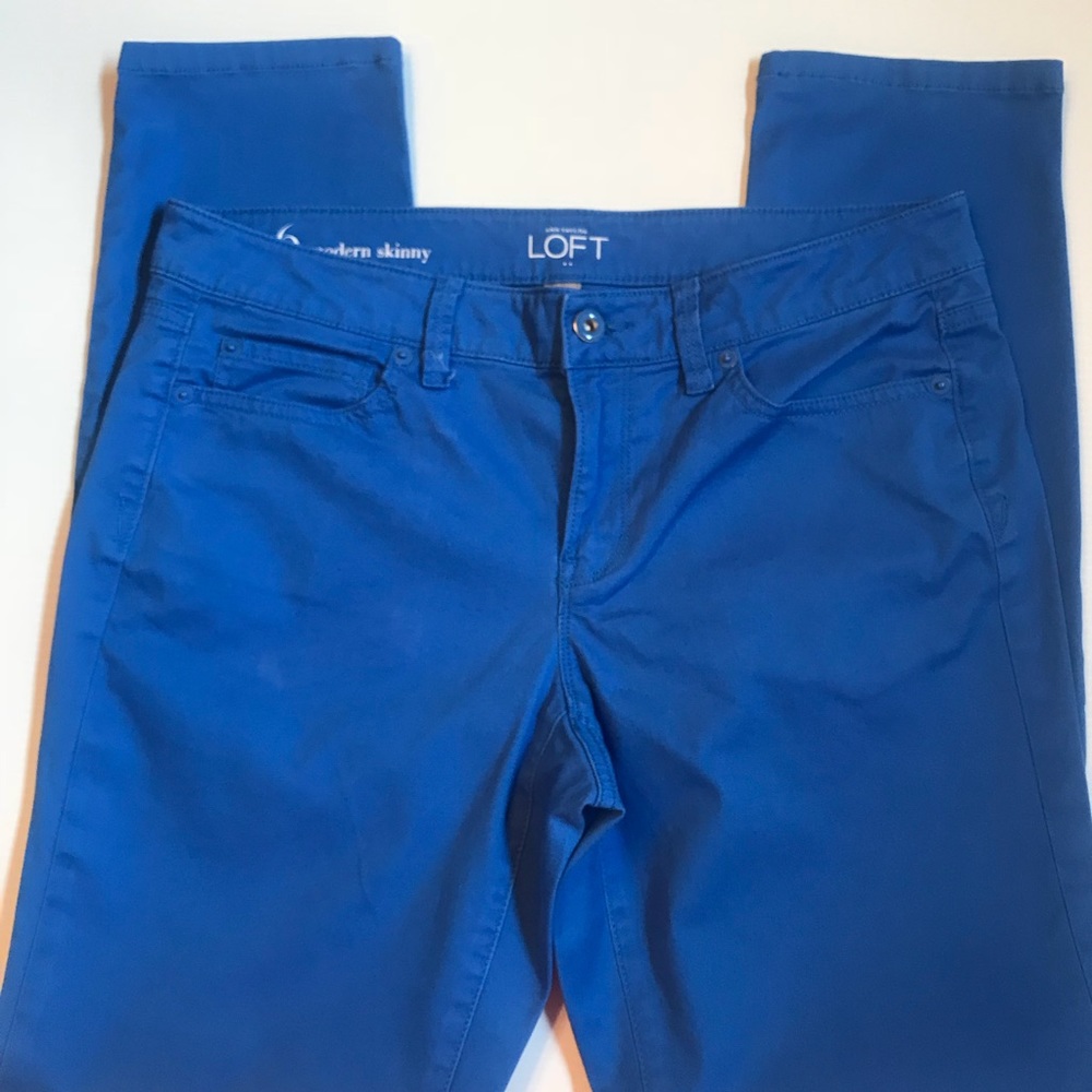 Loft blue pants